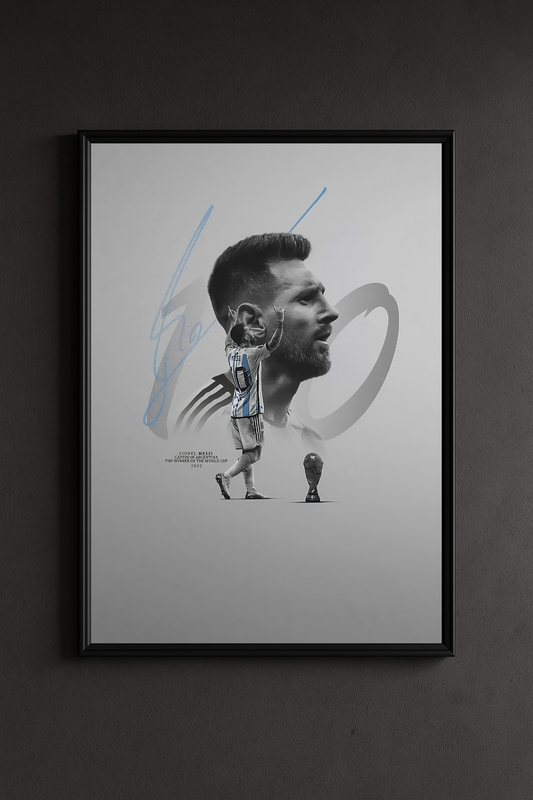 Poster Lionel Messi - SIGN