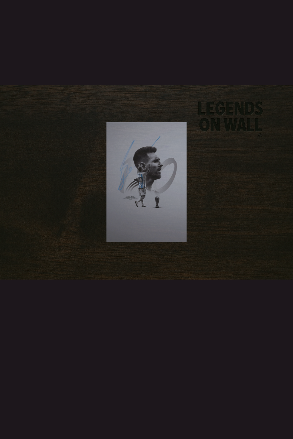 Poster Lionel Messi - SIGN